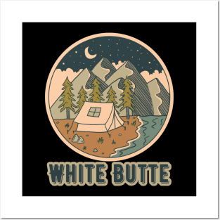 White Butte Posters and Art